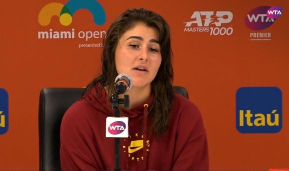 bianca andreescu trista un pic