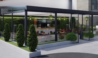 Pergola retractabila