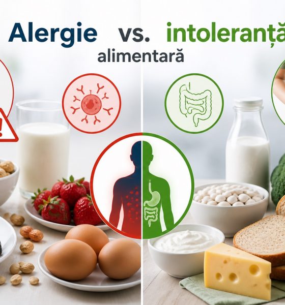 Alergie vs. intoleranță alimentară