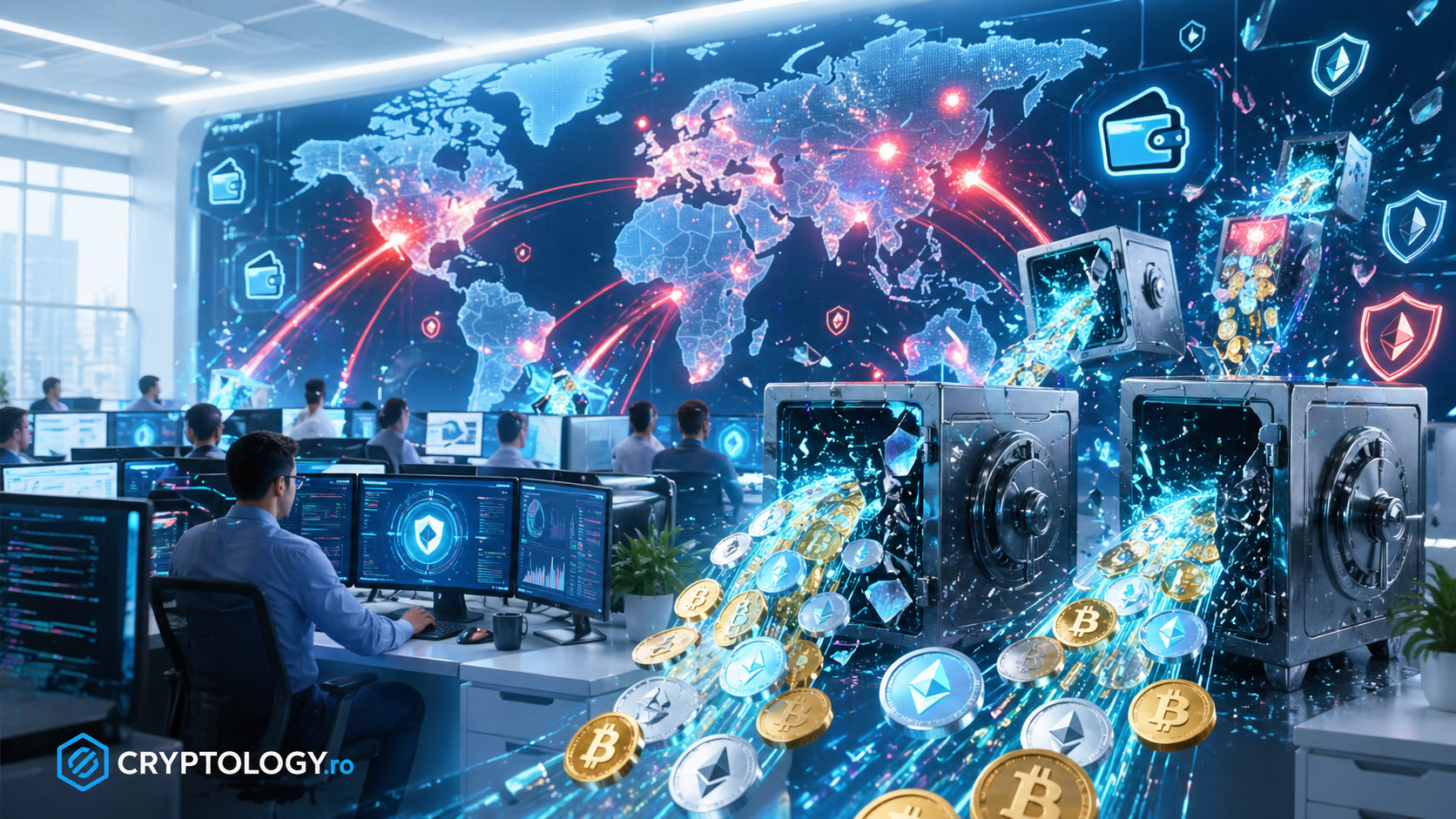 Peste 1 miliard de dolari furați din cripto în 68 de atacuri din 2026